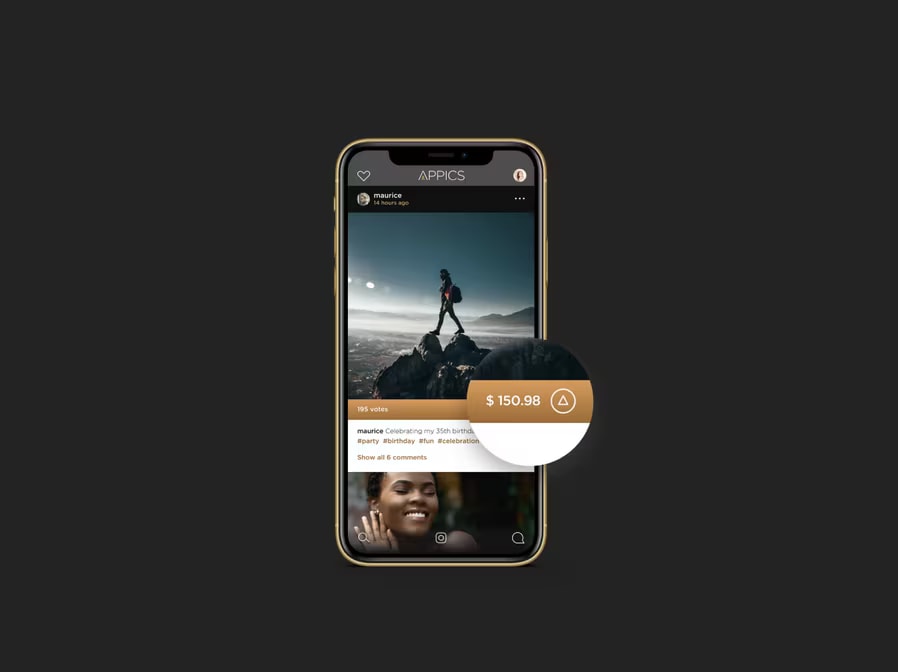 APPICS - Blockchain Social Media App