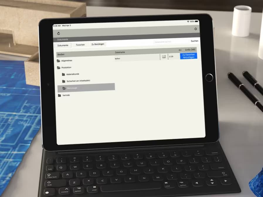 Dokumentenmanagementsystem für Unternehmen