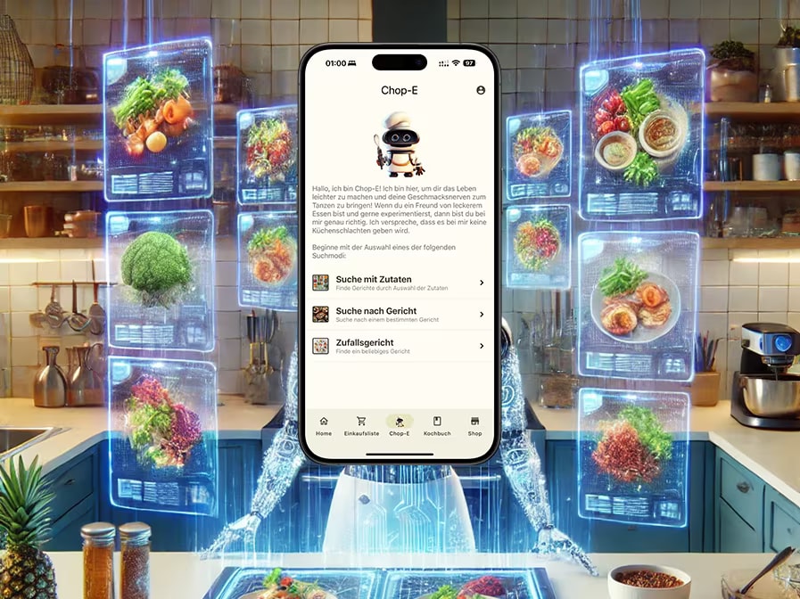 Chop-E KI-Kochassistent App