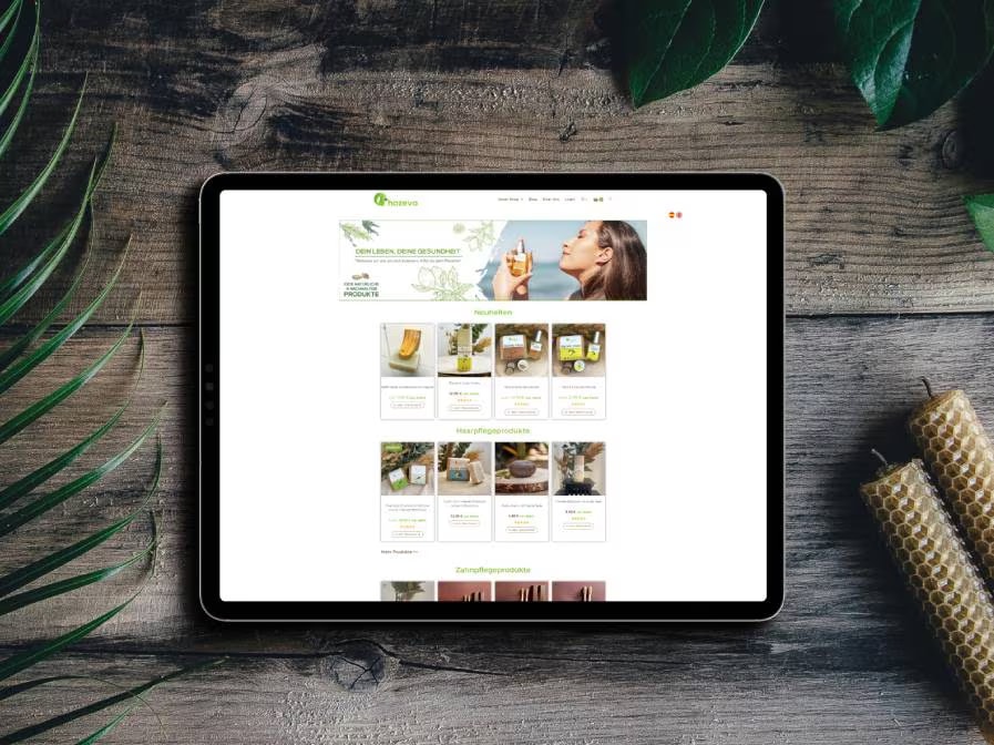 Naturea Online-Shop