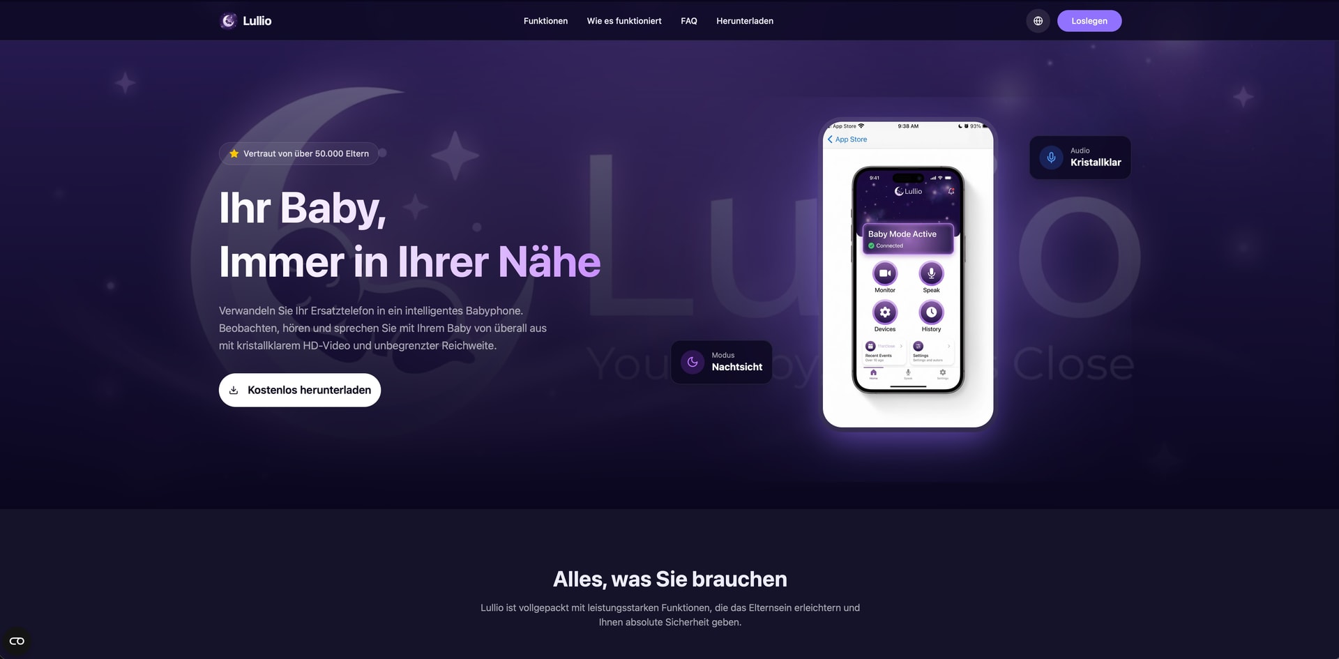 Lullio Babyphone App