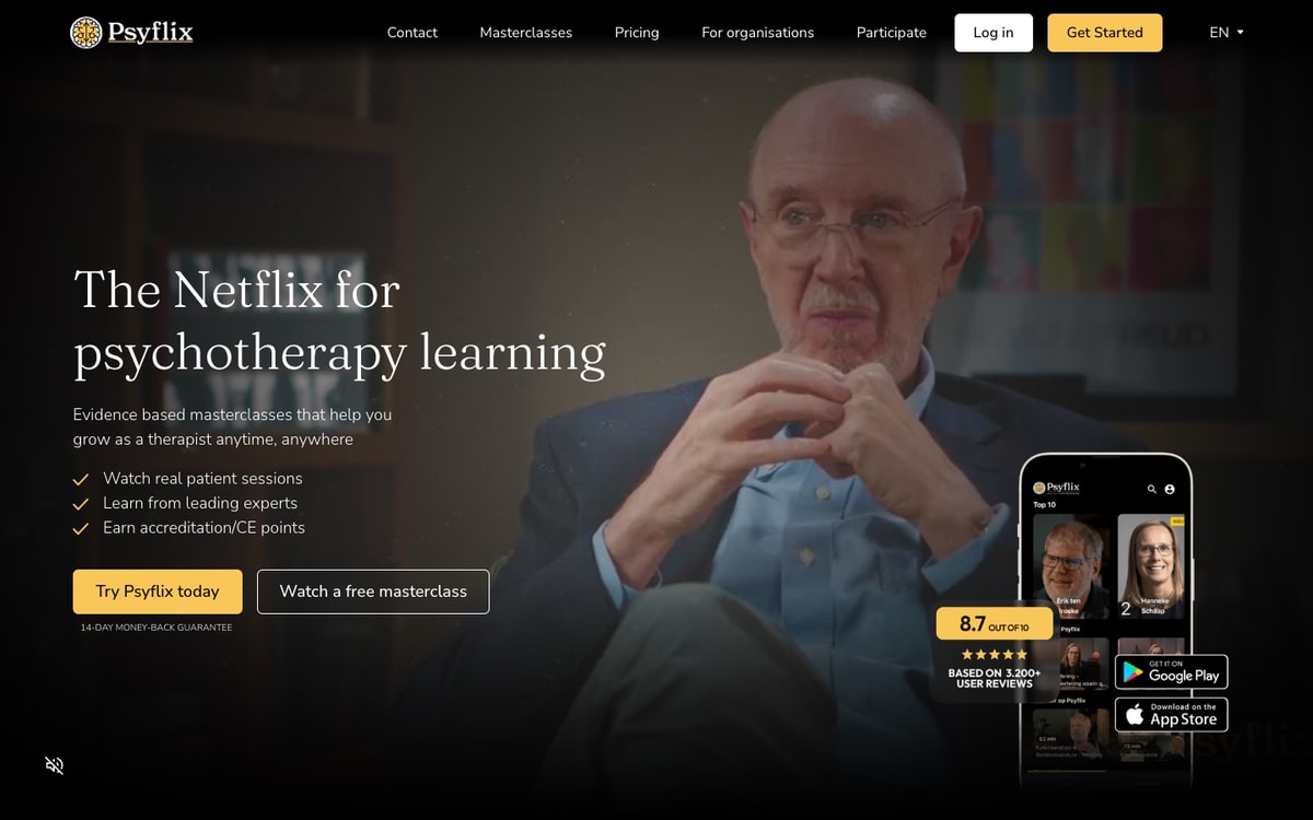 PSYFLIX Psychotherapie Platform
