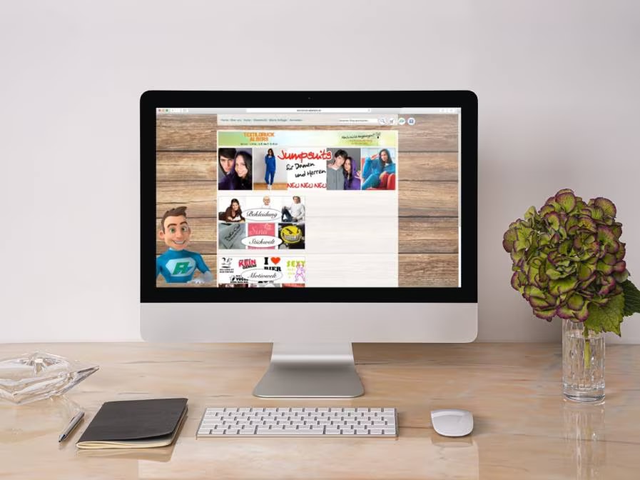 Shop Entwicklung auf Basis von Magento