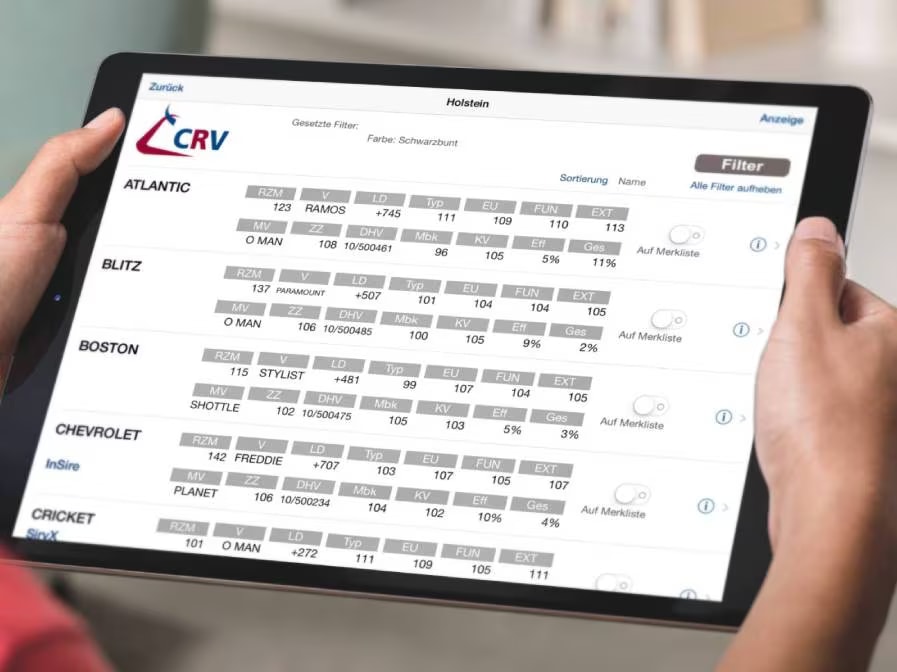 CRV Cattle Breeding App