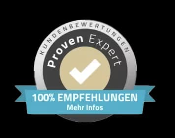 ProvenExpert Top Empfehlung 2025 ProvenExpert Top Empfehlung 2025 - 5.0 Sterne